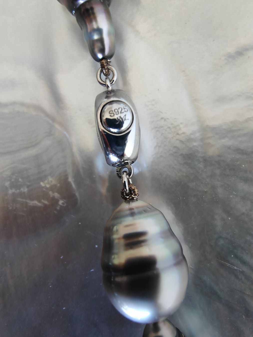 Catenine: Tahitiperlencollier, barocke Form, 12 - 14mm – Nuovo e nell'imballaggio originale da Rümlang venduto da 21f 5