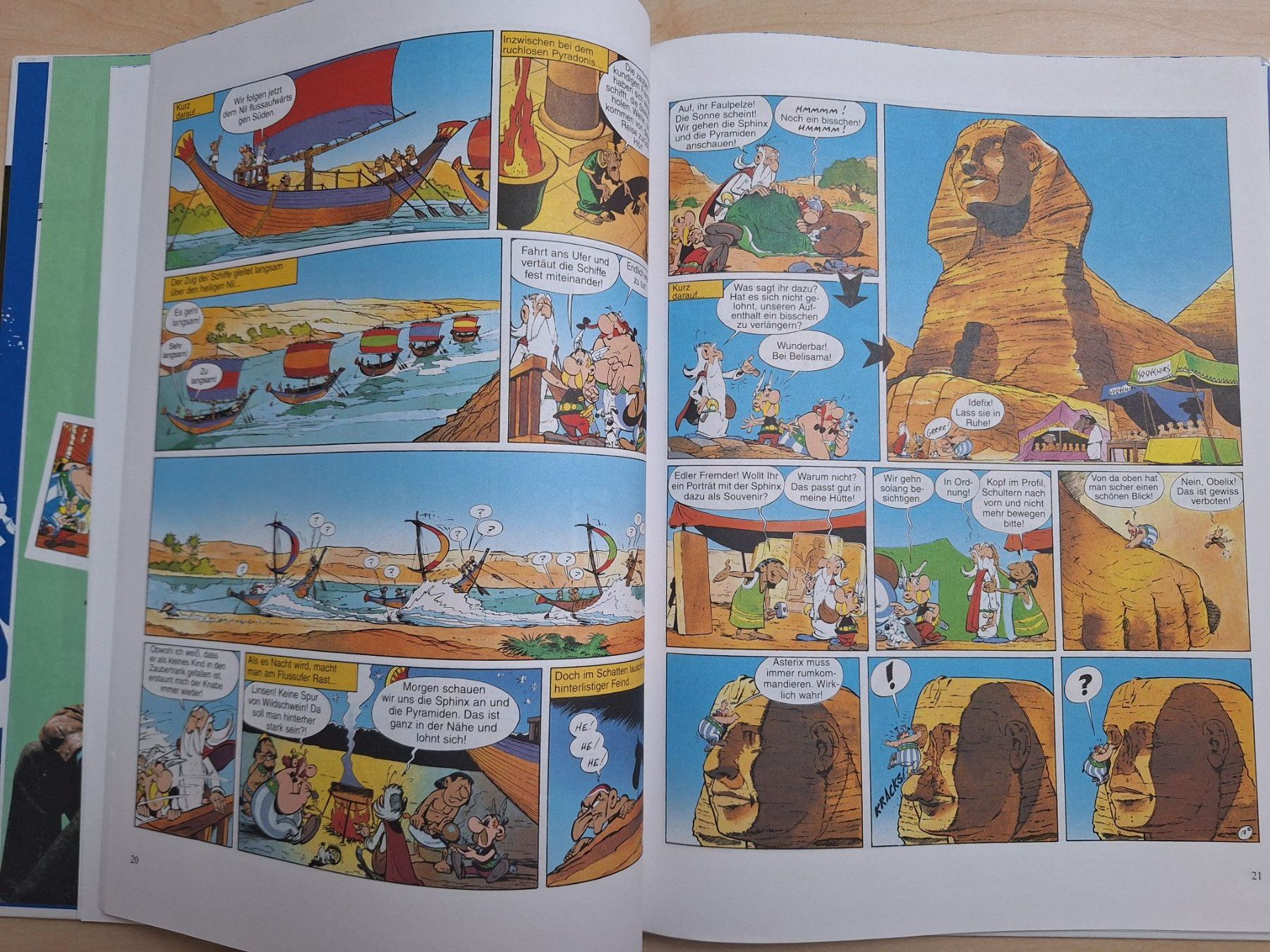 Fumetti: ASTERIX und Cleopatra Band 2, im Hartkarton-Einband – Usato da Nesselnbach venduto da Burki2306 4