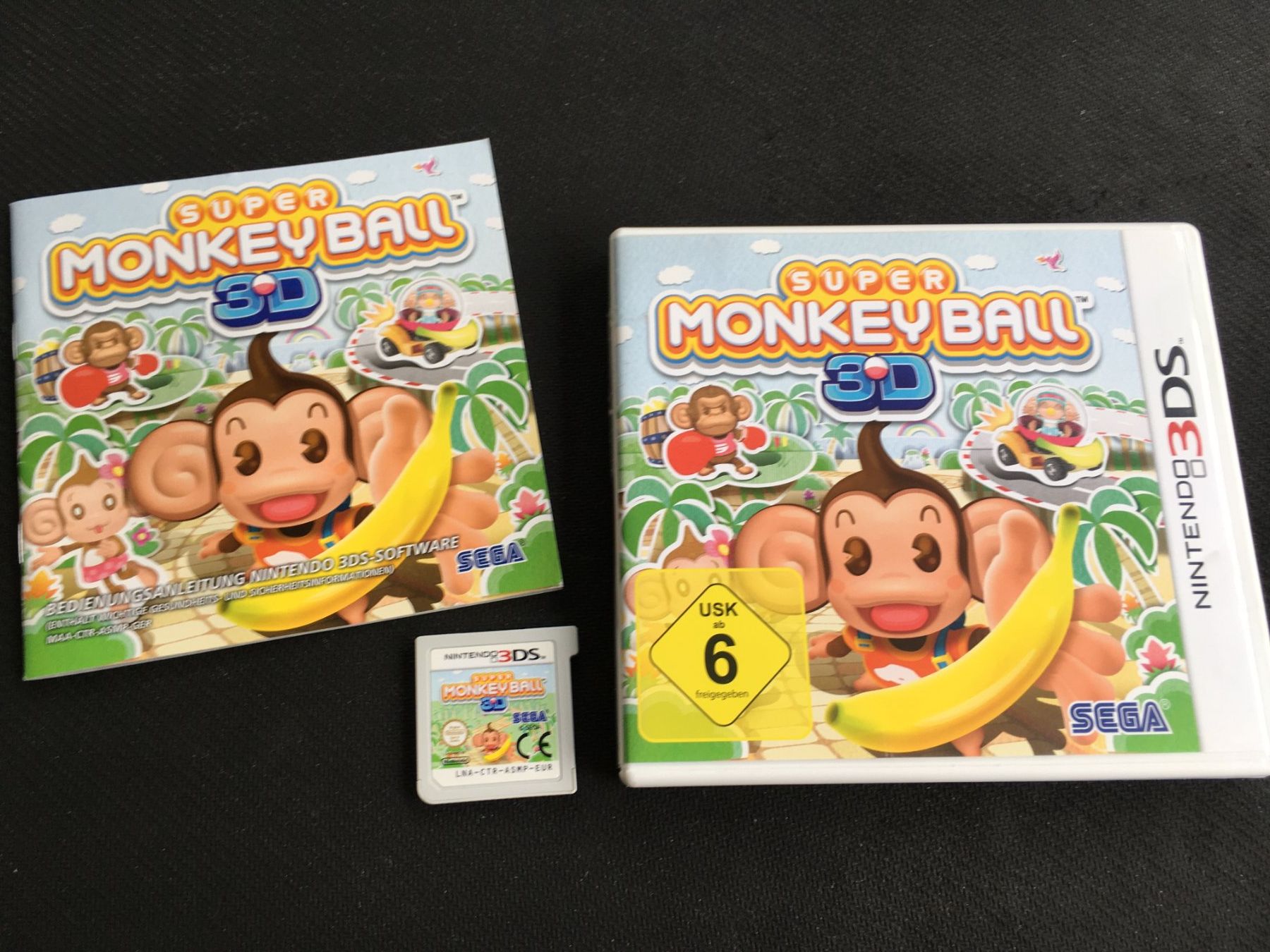 Nintendo Giochi: Super Monkey Ball 3D - Nintendo 3ds – Usato da St.Gallen venduto da sjosjo