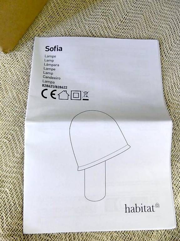 Lampade: Lampe Habitat Sofia – Usato da Bürglen TG venduto da sar_wn9w 2