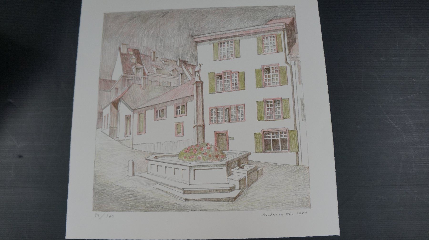 Posters & Illustrations: Andreas His Basler Künstler – D'occasion à Basel par bk_brockibasel 1