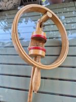 Stickrahmen handgedrechselt, aus Holz, für Stickarbeiten,...
