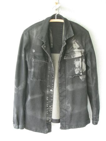 Boris Bidjan Saberi - Denim "Overshirt" Jacke - Gr. L
