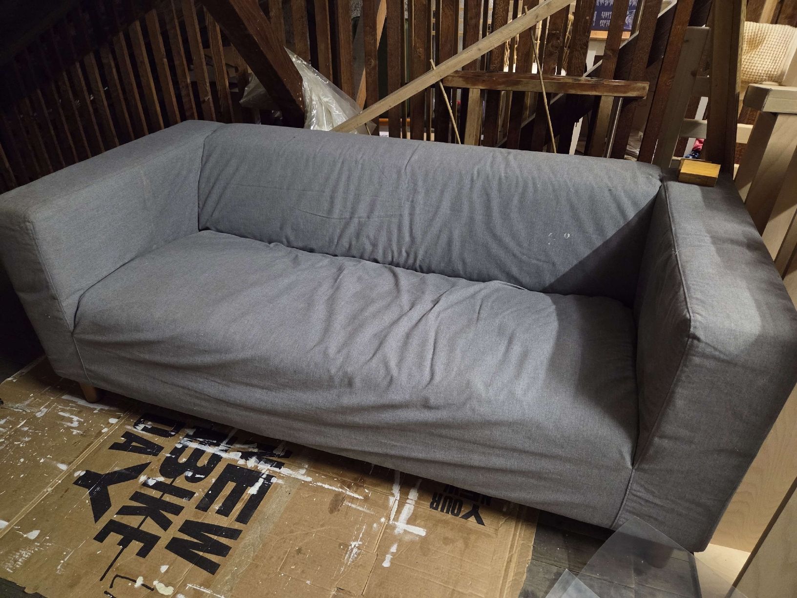 Ikea Divani: Gemütliches, graues 2er Sofa - Ikea Klippan – Usato da Basel venduto da claudi88