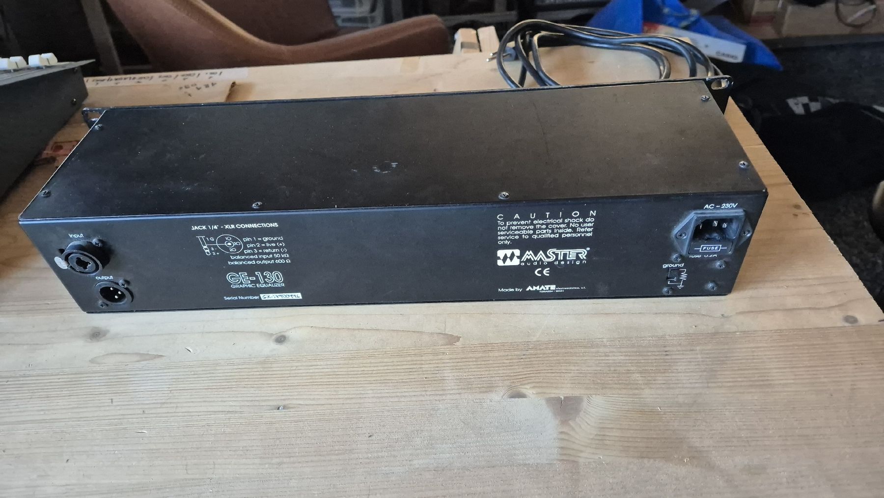 Master Audio Design Egaliseurs: Vintage GE-130 Graphic Equalizer – D'occasion à Bern par rueetschit 3