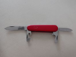 Victorinox Recruit Offiziersmesser rot  gebraucht