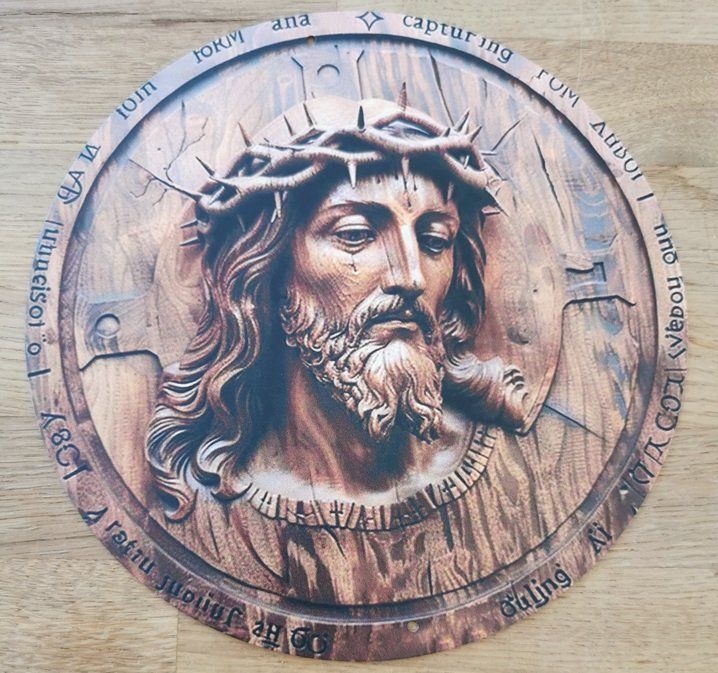 Jesus - Blechschild (neu Ovp) 