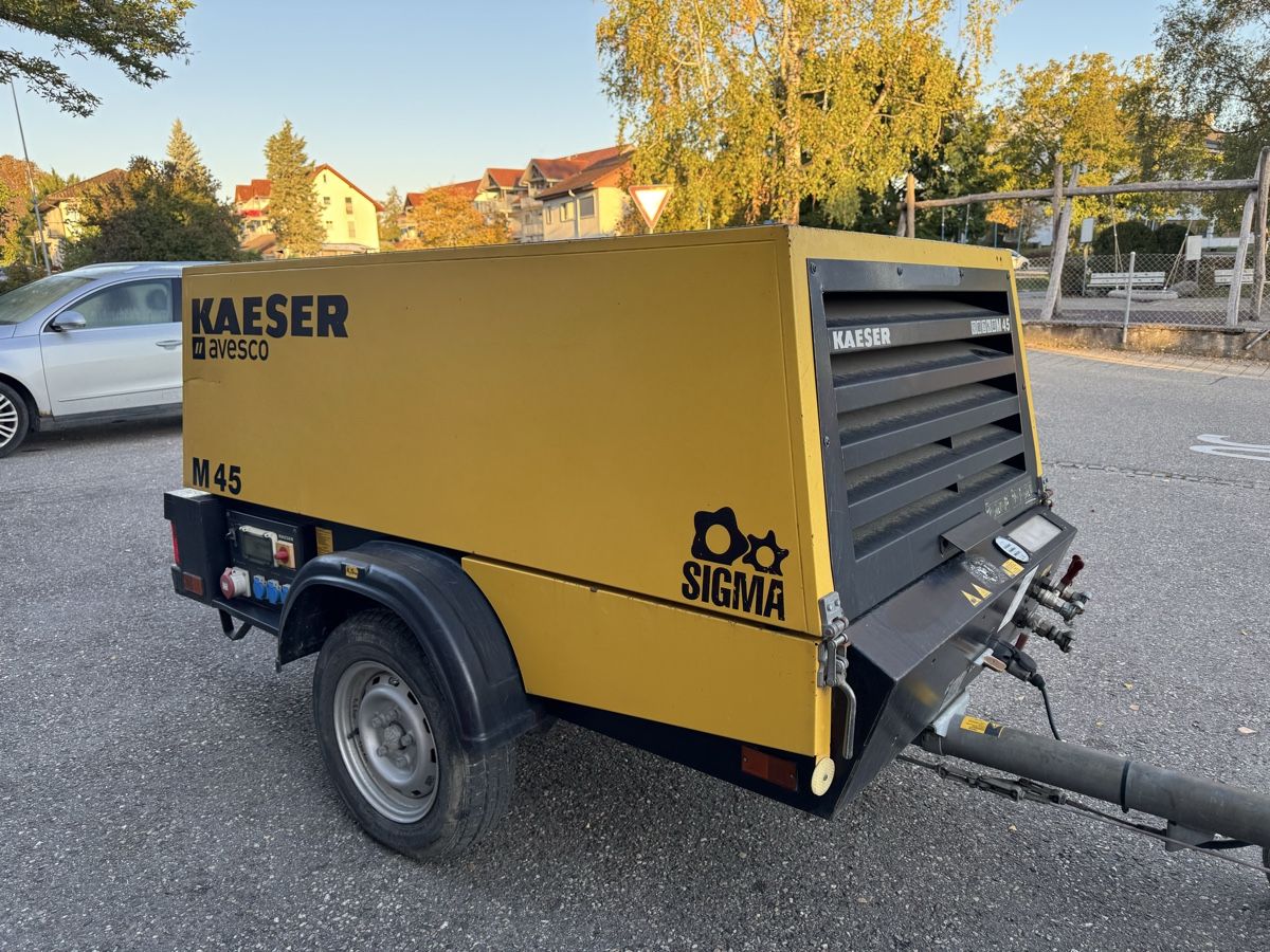 Kaeser Kompressoren: Fahrbahrer Luftkompressor Kaeser M45  – Gebraucht aus Koppigen von JakupiFahrzeughandel 5