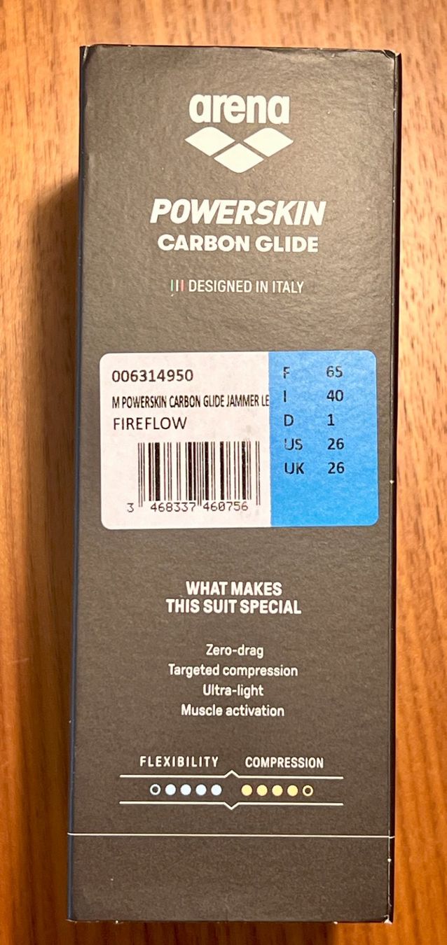Completi: Neu ARENA Powerskin Carbon-Glide LTD Ed.  -Grösse D 1 – Nuovo e nell'imballaggio originale da Zürich venduto da Herzblatt99 2