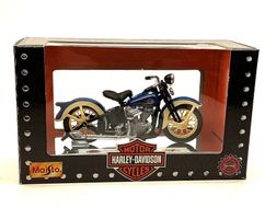 Motorrad Harley Davidson 1936 EL KNUCKLEHEAD 1-18 Maisto 537