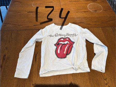 Pulk Rolling Stones fille blanc taille 134