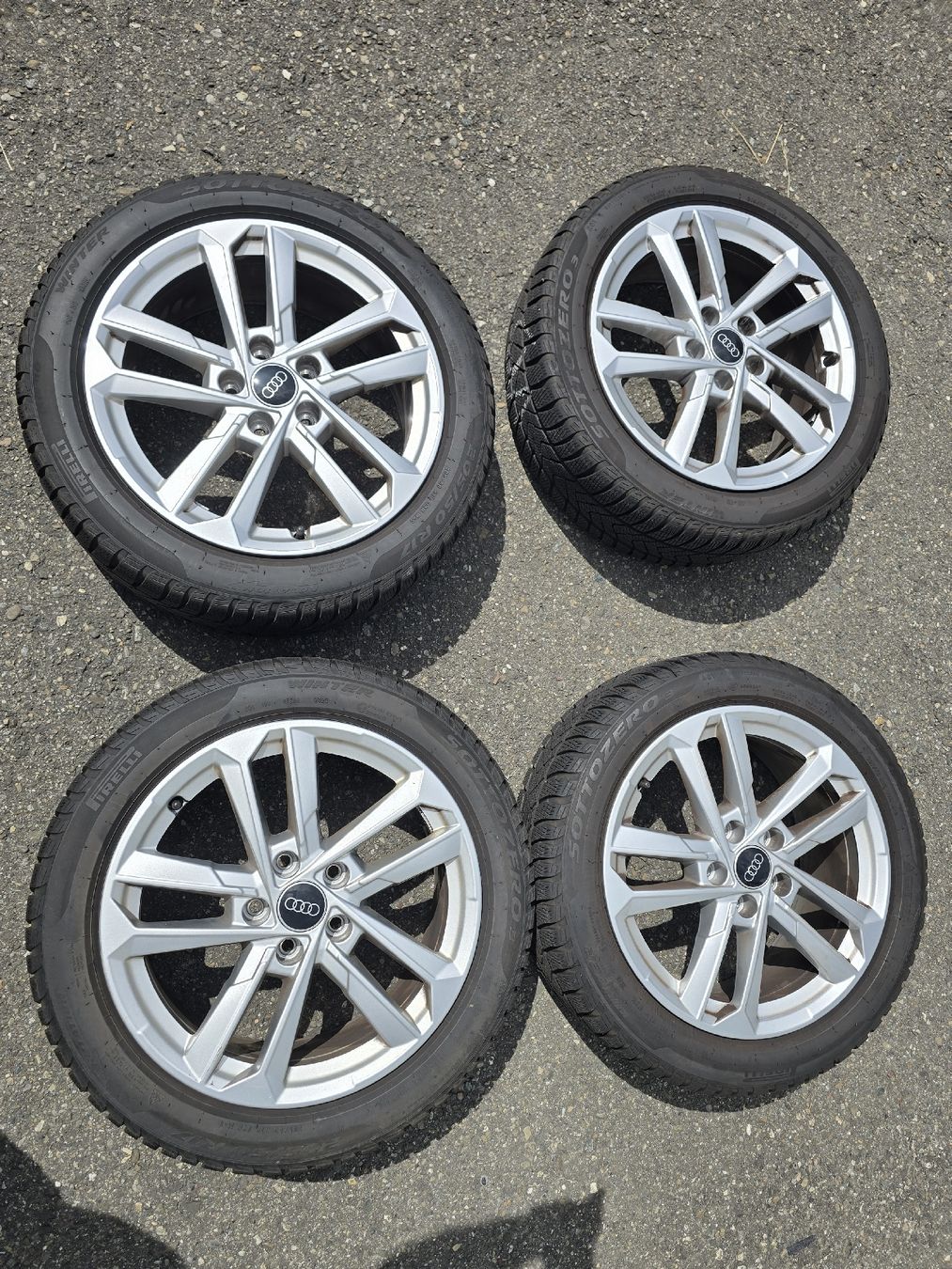 Audi Pneumatici & Ruote complete: Audi Originale Winter Kompletträder 5x112 – Usato da Wigoltingen venduto da MichiFZ0786814621