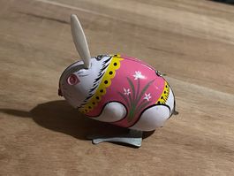 Antiker Blech Hase, Blechspielzeug, Vintage defekt