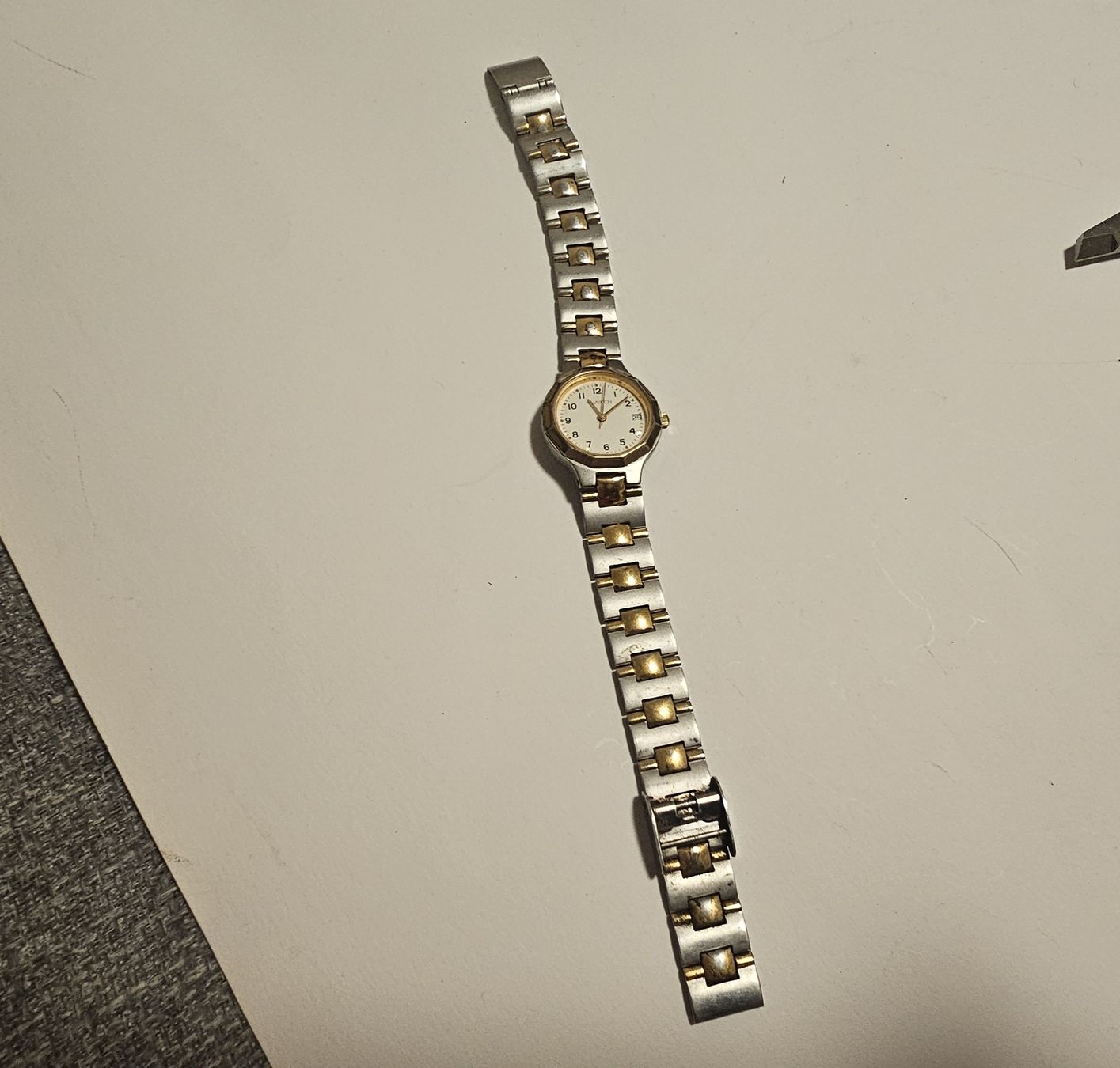M-Watch Orologi: Montre dame M - Watch bicolore  – Usato da Genève venduto da Fresko01 2