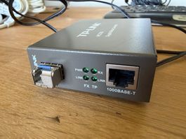 TP-Link MC220L Media Converter mit SFP, RJ45 auf Glasfaser