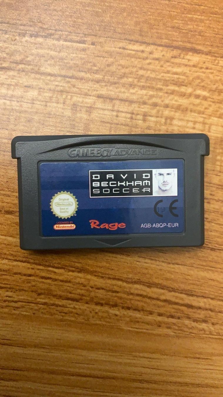 Nintendo Giochi: GameBoy Advance David Beckahm OVP – Usato da Gebenstorf venduto da RetroFuture 1