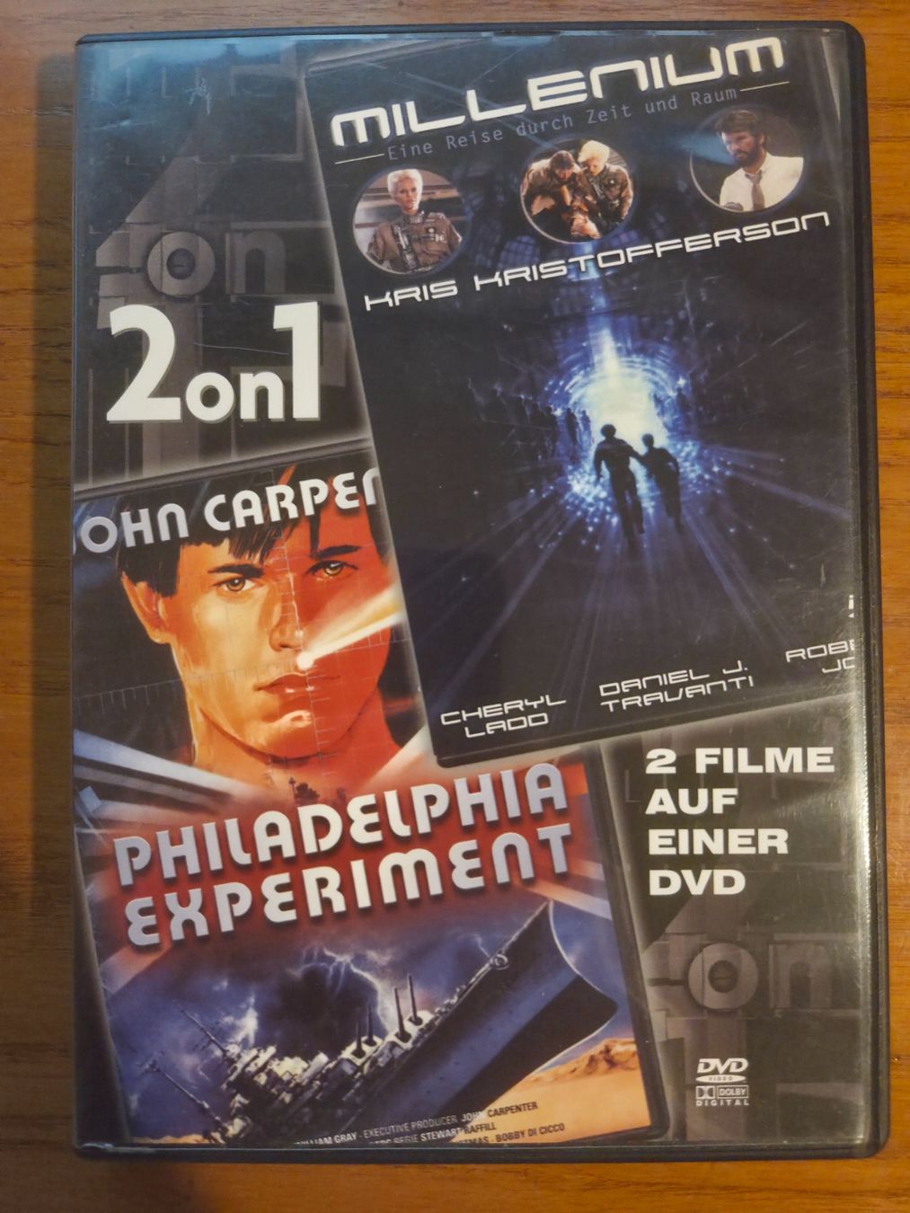 Tous les DVDs: Millenium + Philadelphia Experiment | 2 Sci-Fi Filme | DVD – D'occasion à Aldesago par lusuardi