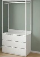 Hängegarderobe inkl. Schubladen