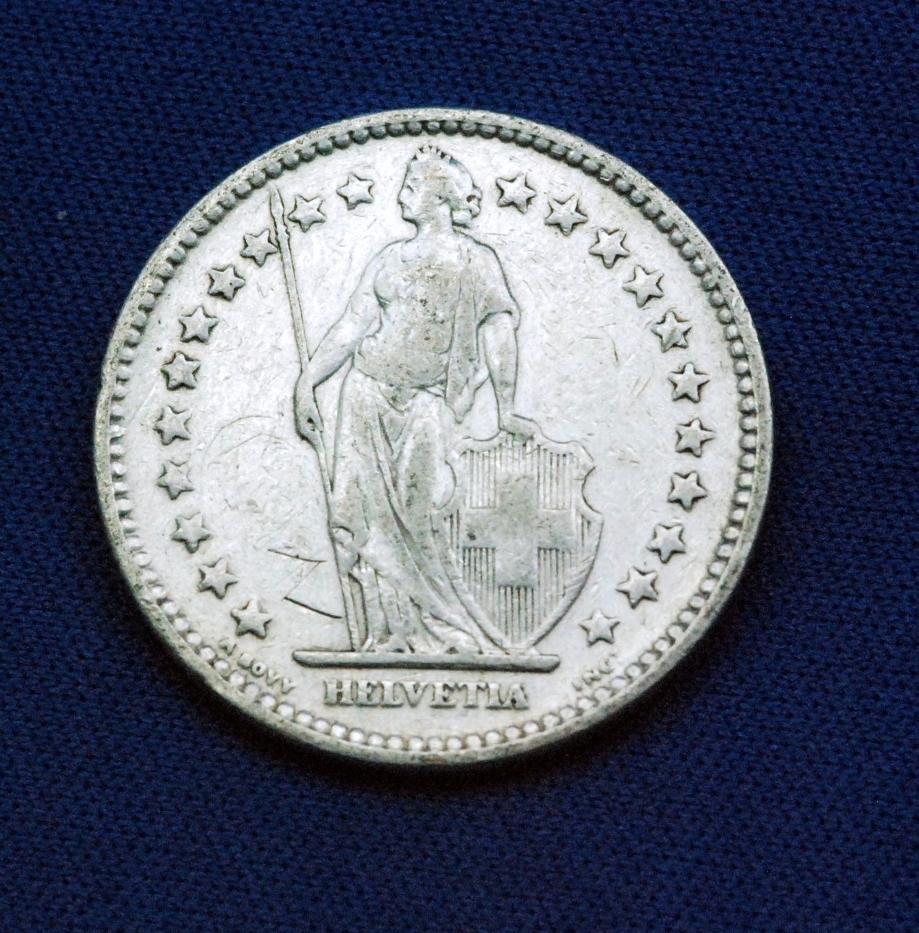 Alle Münzen: Silberner 2.- Jg. 1913, Rar – Gebraucht aus Mühlethal von sowato 3
