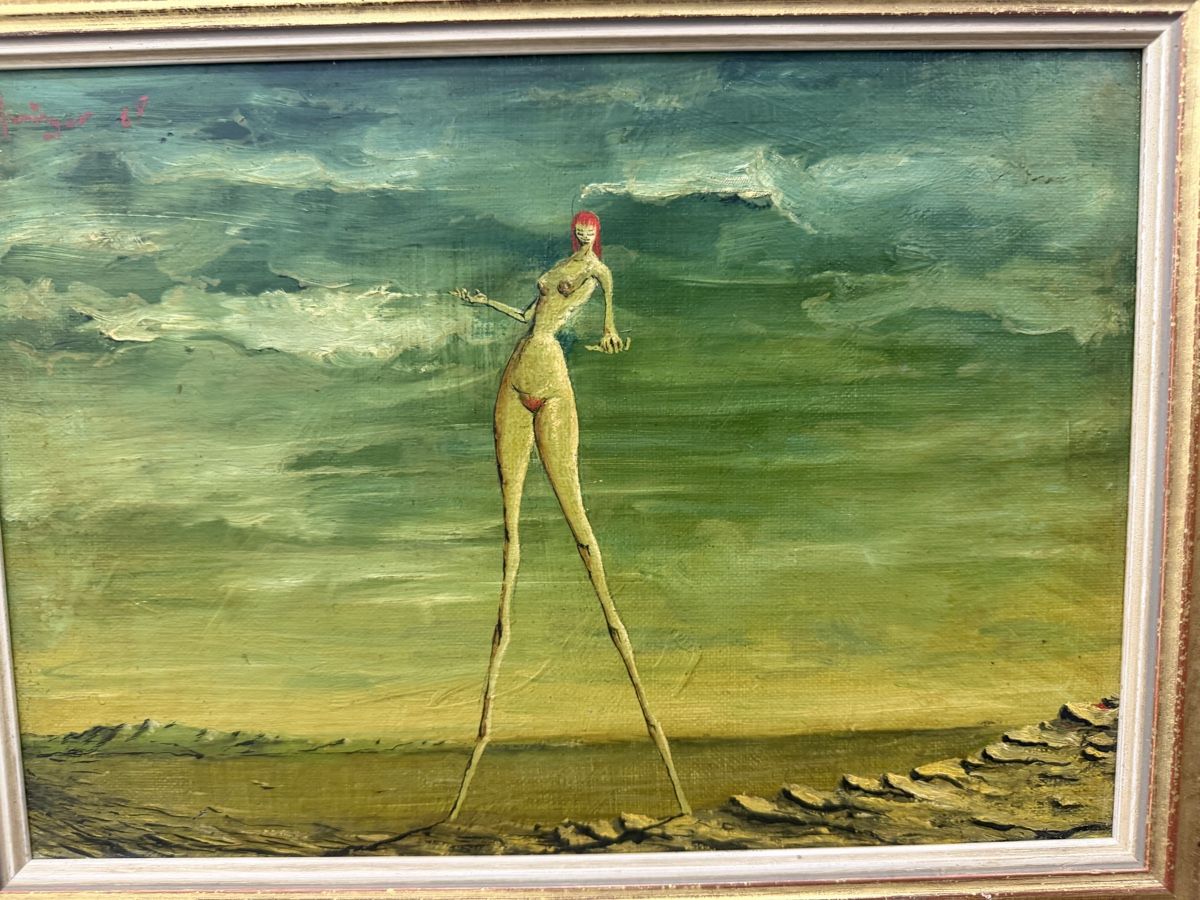 Dipinti: Original Ölgemälde, Albert Juninger, 1969 – Usato da Horn venduto da HanSolo. 1