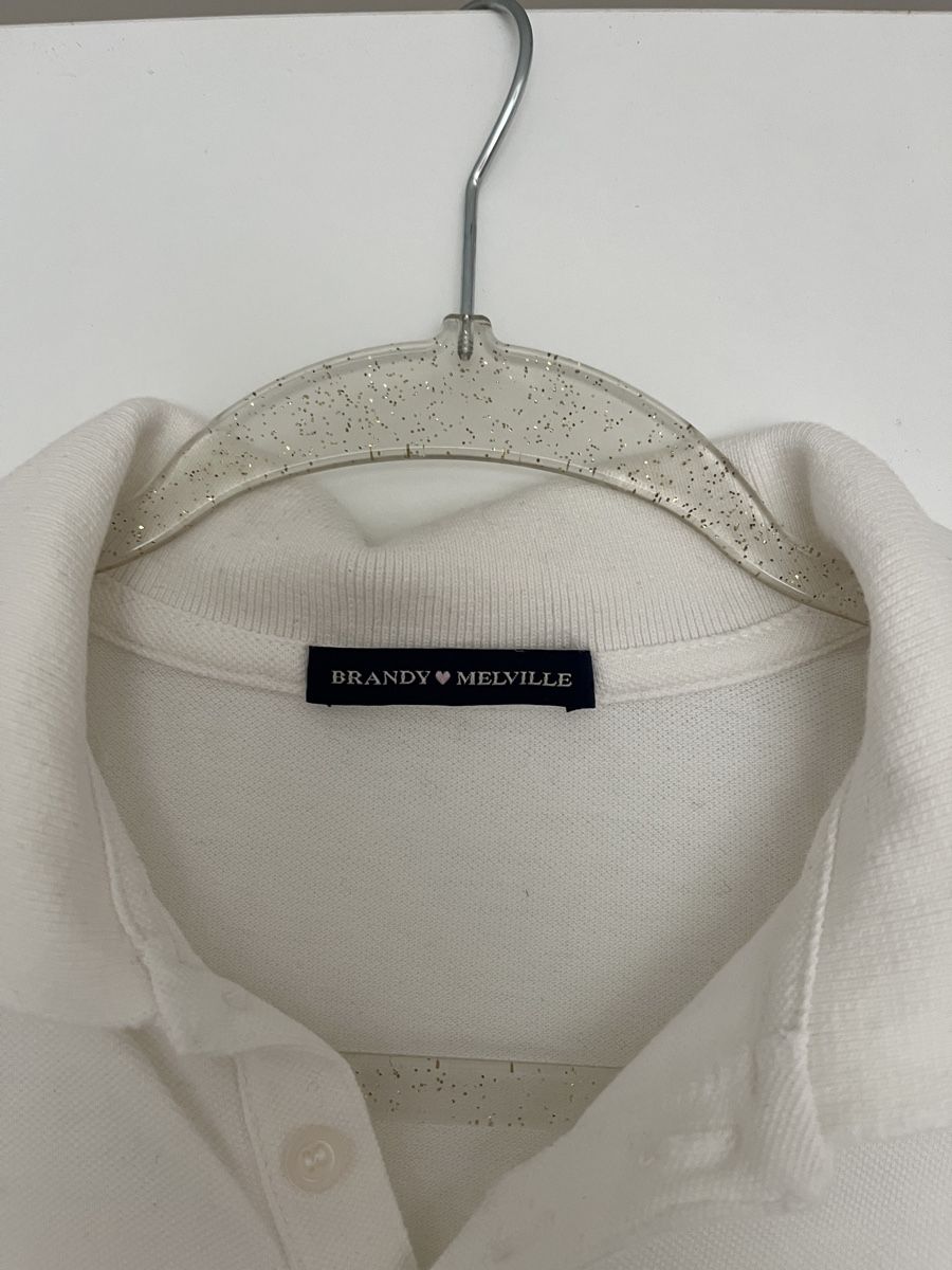 Brandy Melville Vestiti: Polo-Kleid Weiss Grösse S – Usato da Oberrieden venduto da sha_kzs8 1