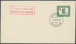 1945 - Rotes Kreuz - Pax - Ersttagsbrief FDC ET
