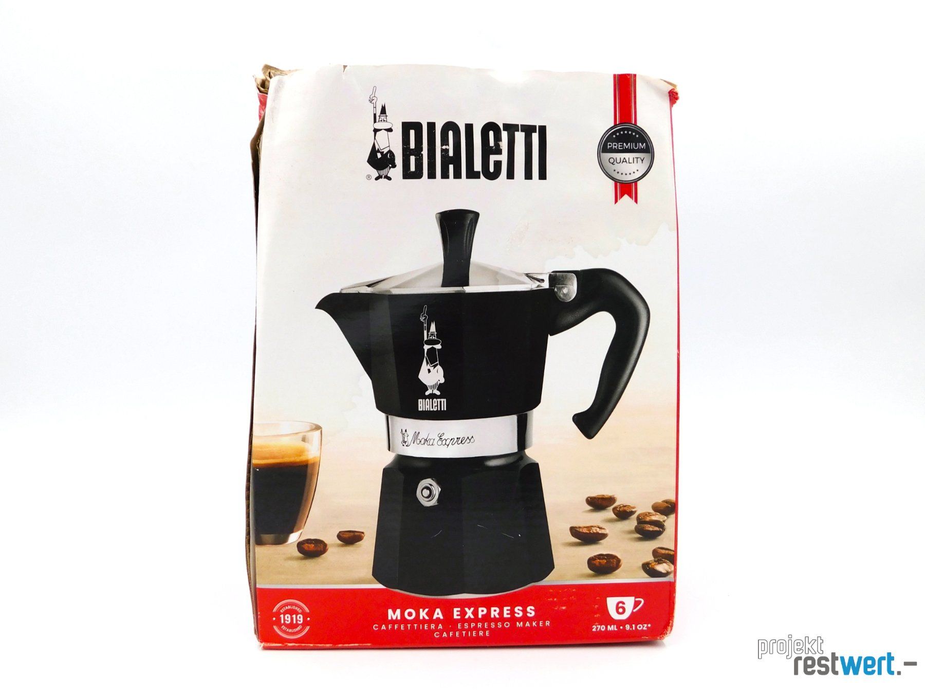 Bialetti Macchine per caffè & Macchine per espresso: Kaffeekocher Schwarz von BIALETTI – Nuovo (secondo la descrizione) da Bülach venduto da restwert_buelach 4