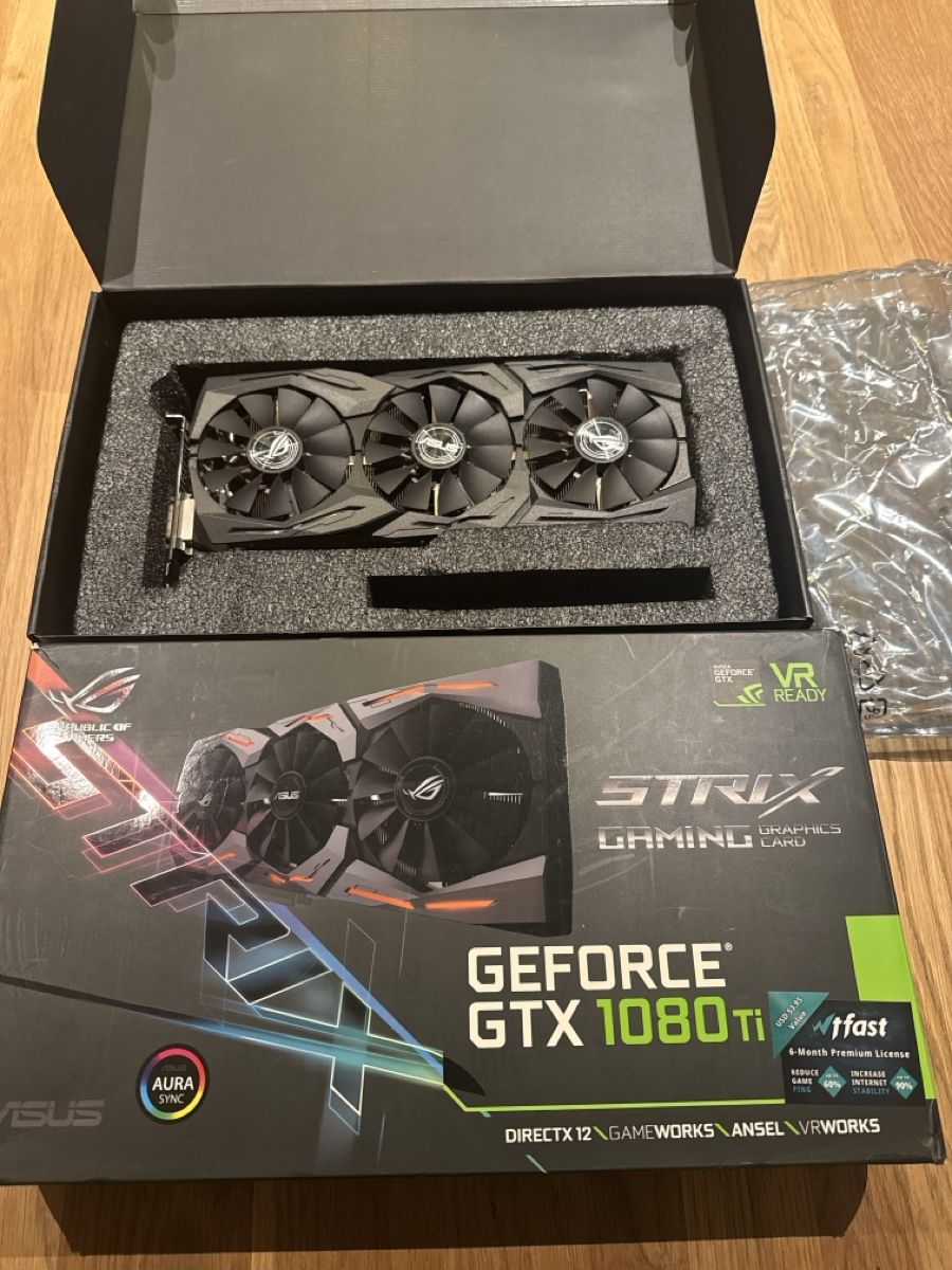 Asus Grafikkarten: ROG Strix GeForce GTX 1080Ti (14) – Gebraucht aus Baar von Accenta 3