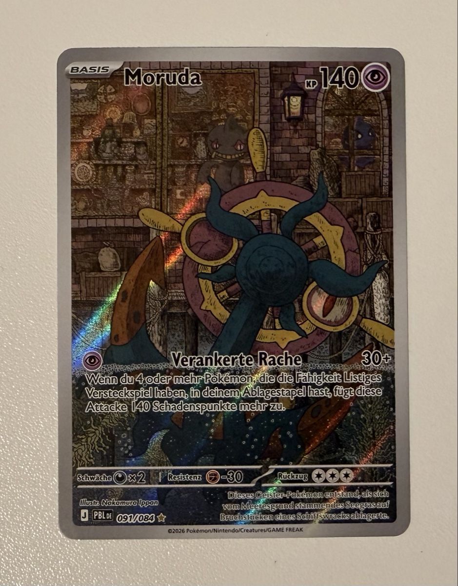 Pokémon Carte collezionabili: Moruda #91 – Nuovo (secondo la descrizione) da Au SG venduto da Bego1