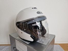 HJC i31 Motorrad Jethelm, Weiss, XL, neu