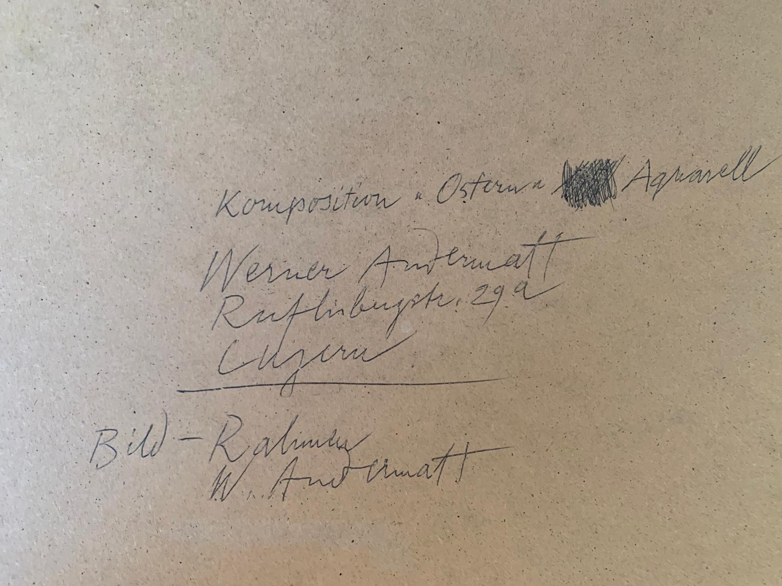 Dipinti: Original Aquarell von Werner Andermatt – Usato da Grossdietwil venduto da fab_8bdy 2