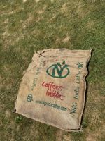 Grosse Jute-Säcke, Erntehelfer, Dekosack, Gartensack!