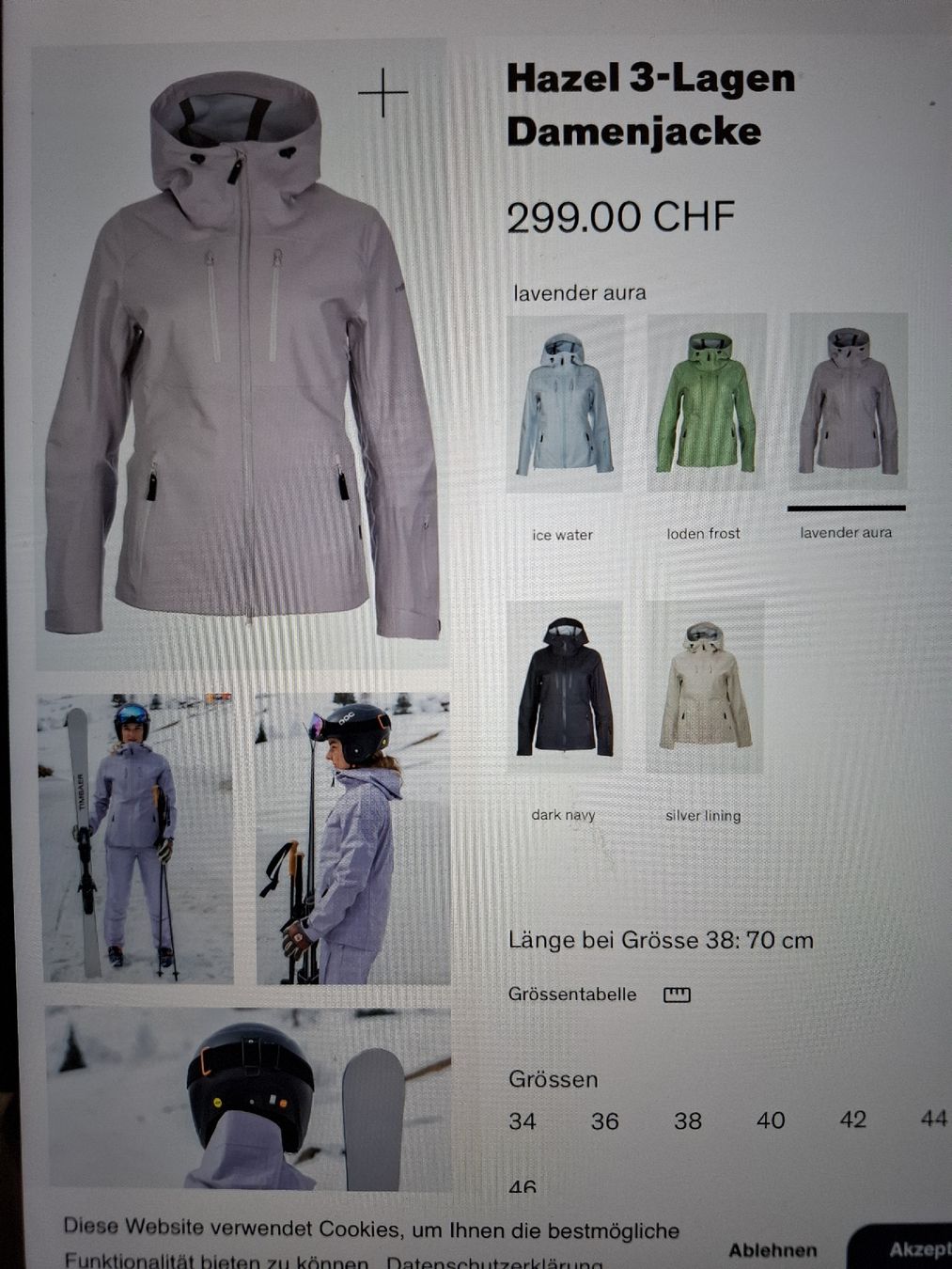 Rukka Giacche: Rukka Hazel Damenjacke, Gr. 38 – Nuovo (secondo la descrizione) da Arnegg venduto da Seesicht64 4