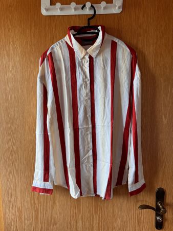Gestreifte Bluse Gr. 34
