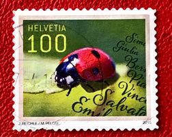 Nr.1565 Sondermarken Marienkäfer GESTEMPELT 2015  ﻿ 