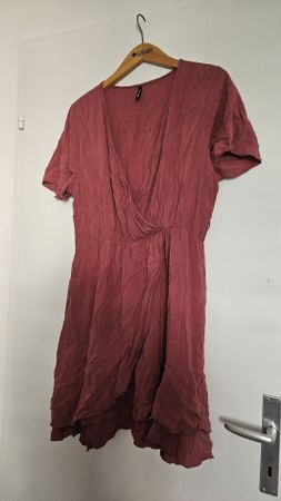 Sommerliches Kleid in Altrosa - Grösse XL