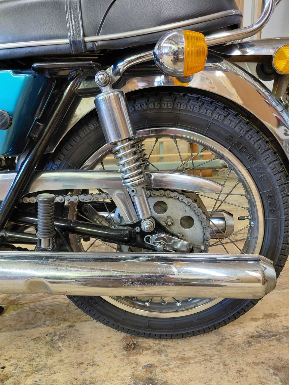 Suzuki Strada: Suzuki GT 250 Oldtimer - Frisch ab Revision – Usato da Therwil venduto da Martin083 5