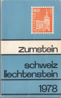 Zumstein Schweiz/Liechtenstein/Uno 1978