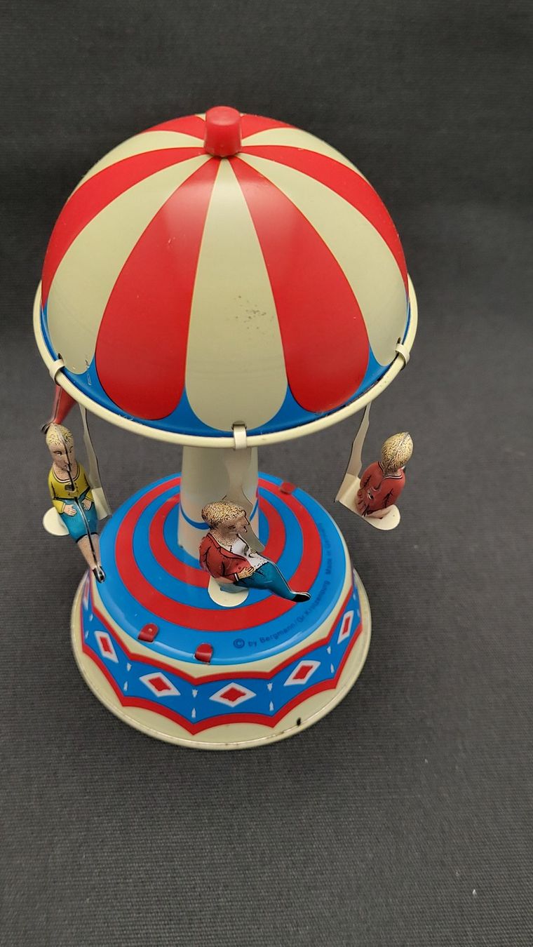 Giocattoli: Karussell  BERGMANN Blech-Spielzeug – Nuovo e nell'imballaggio originale da Basel venduto da spinne02 3