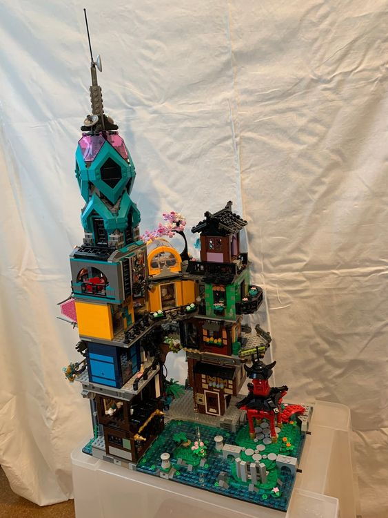 LEGO 71741 Die Gärten von Ninjago City gebr./unvollständig Kaufen auf