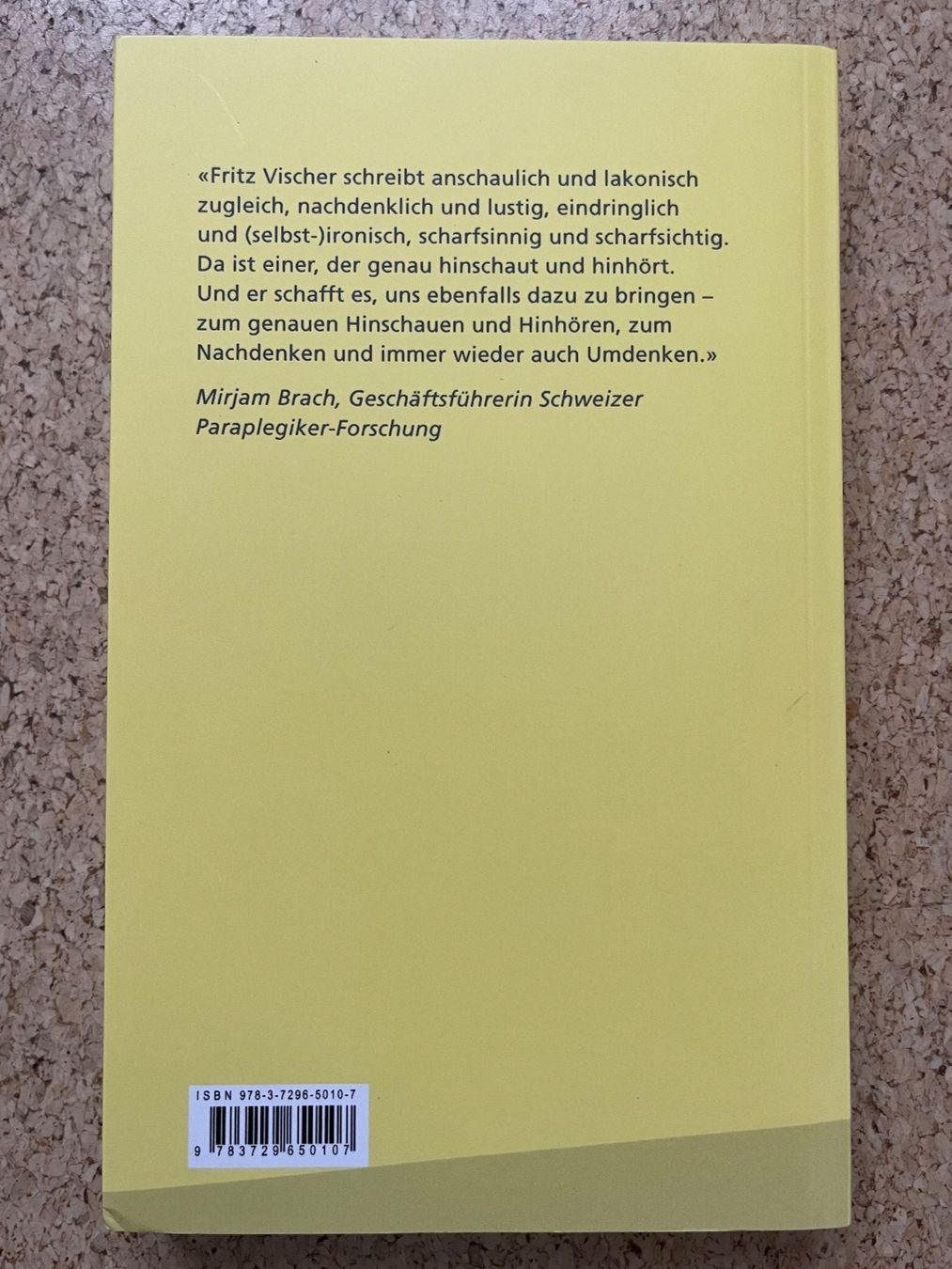 Libri: Buch "Ansonsten munter - Einsichten eines Rollstuhlfahrers" – Usato da Grosswangen venduto da Vita500 1