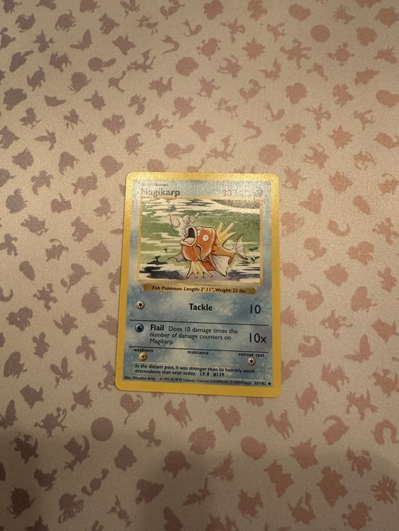 Magikarp Shadowless Base Set ENG ab 1.-- (Gebraucht) in Recherswil für ...