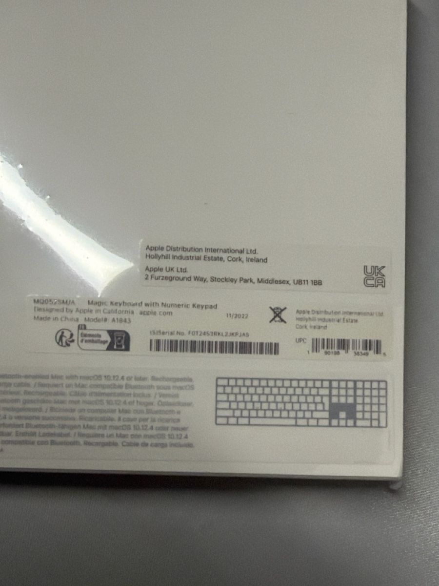 Tastiere: Apple Magic Keyboard mit Ziffernblock neu originalverpackt – Nuovo e nell'imballaggio originale da Wauwil venduto da chiraluna 2