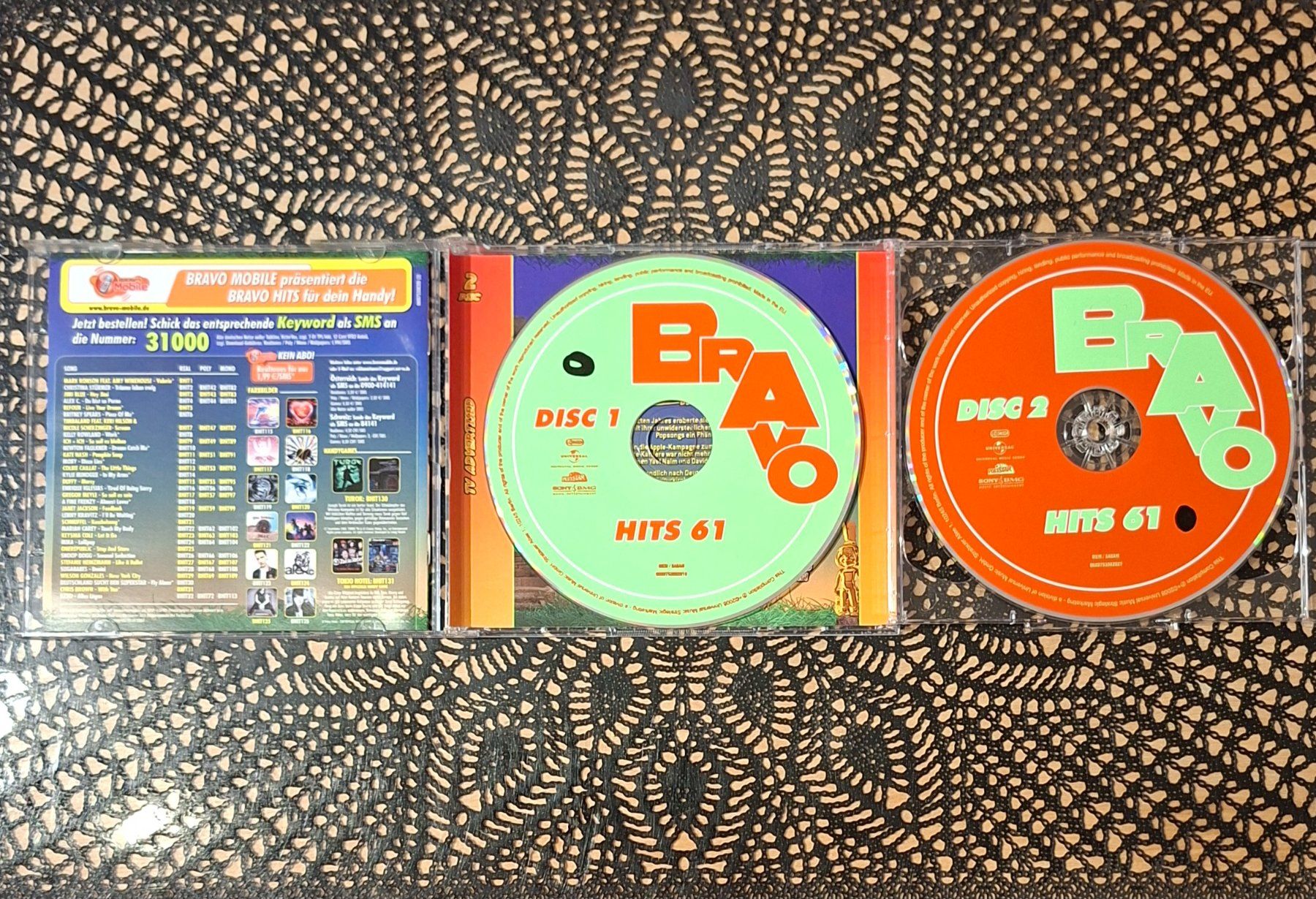 CD: Bravo Hits 61, Doppel CD, 2008, Hit Compilation, Sampler – Usato da Amriswil venduto da Celini3 2
