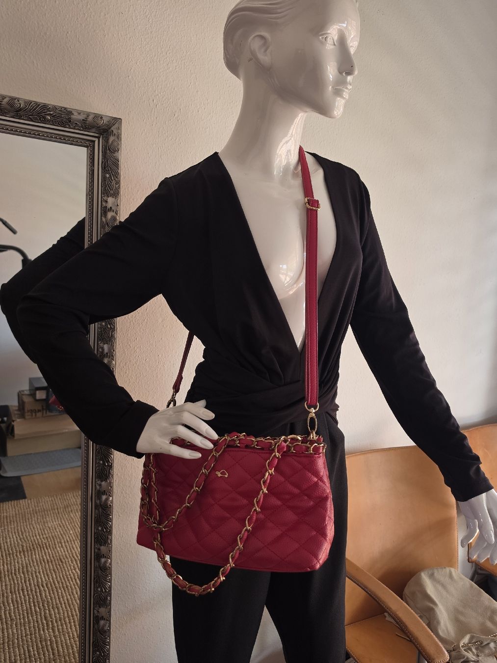 Taschen für Damen: Borsa a tracolla trapuntata Carpisa vintage  – Gebraucht aus Massagno von let_6pgs 2