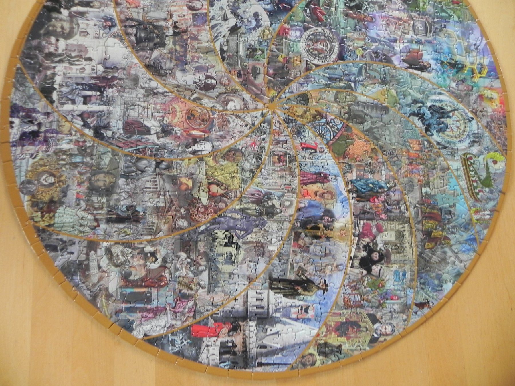 Puzzles: Puzzle rund 500 Teile Kunstmotiven – D'occasion à Stallikon par pcerny16 2