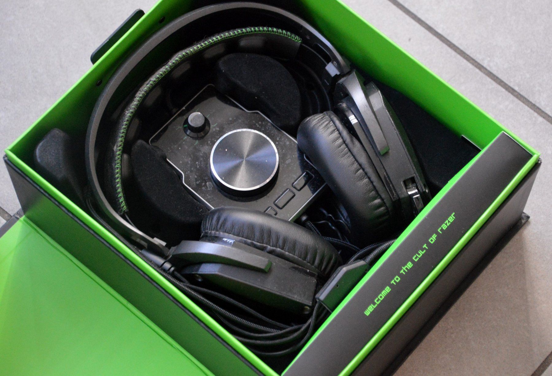 Razer Cuffie: Kopfhörer Razer Tiamat 7.1 casque audio – Usato da Collonges venduto da arashee 1