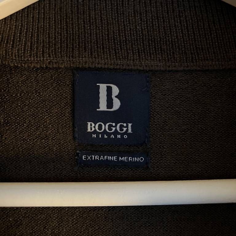 Maglioni & Felpe: Brauner Quarter Zip von Boggi Milano – Usato da Neerach venduto da twerner1 2