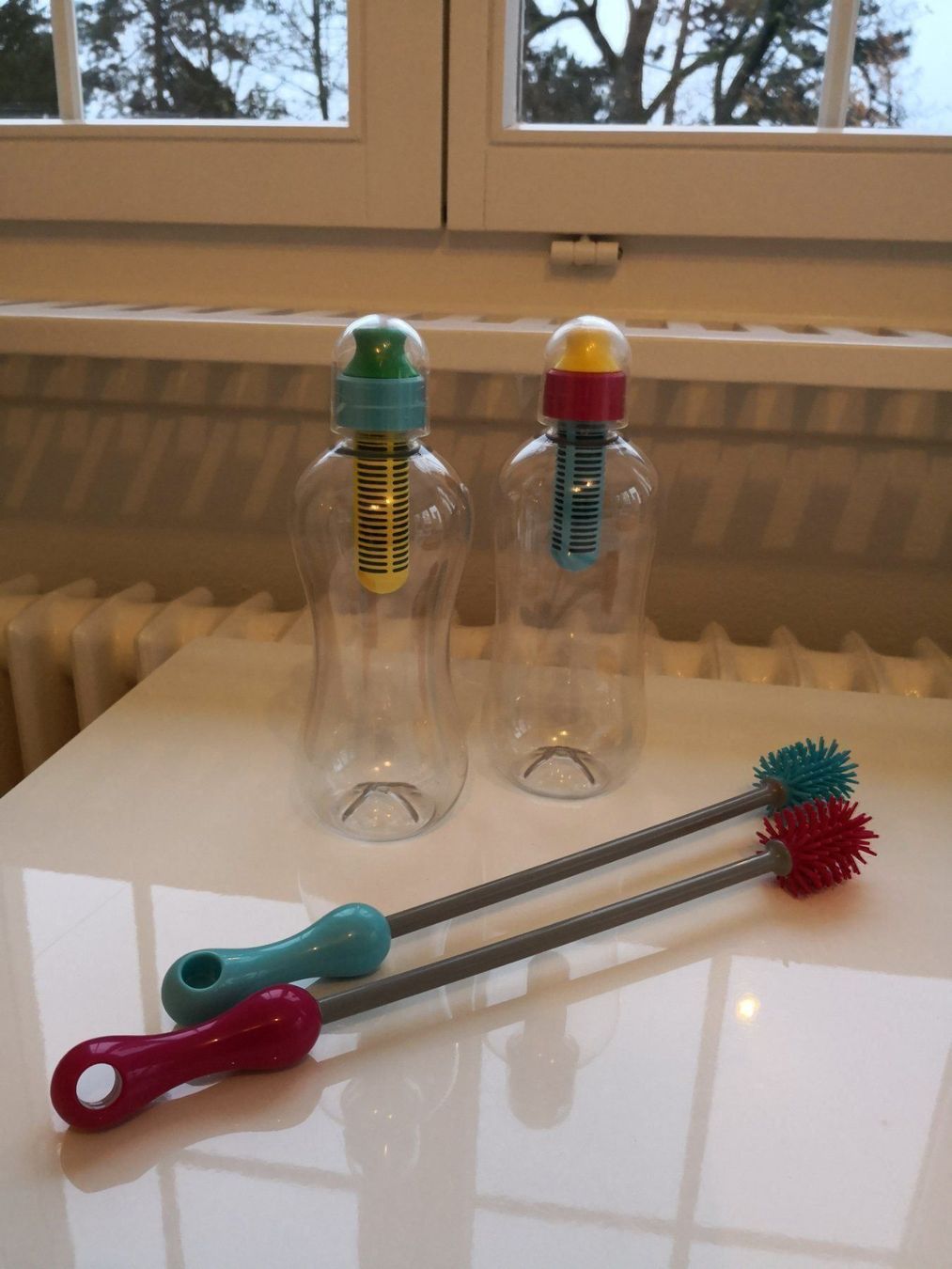 Borracce & Thermos: 🤩216 STK: BUBBLE FLASCHEN & PUTZSTAB & CO. – Nuovo e nell'imballaggio originale da Olten venduto da Naja-Twins-Twins 1