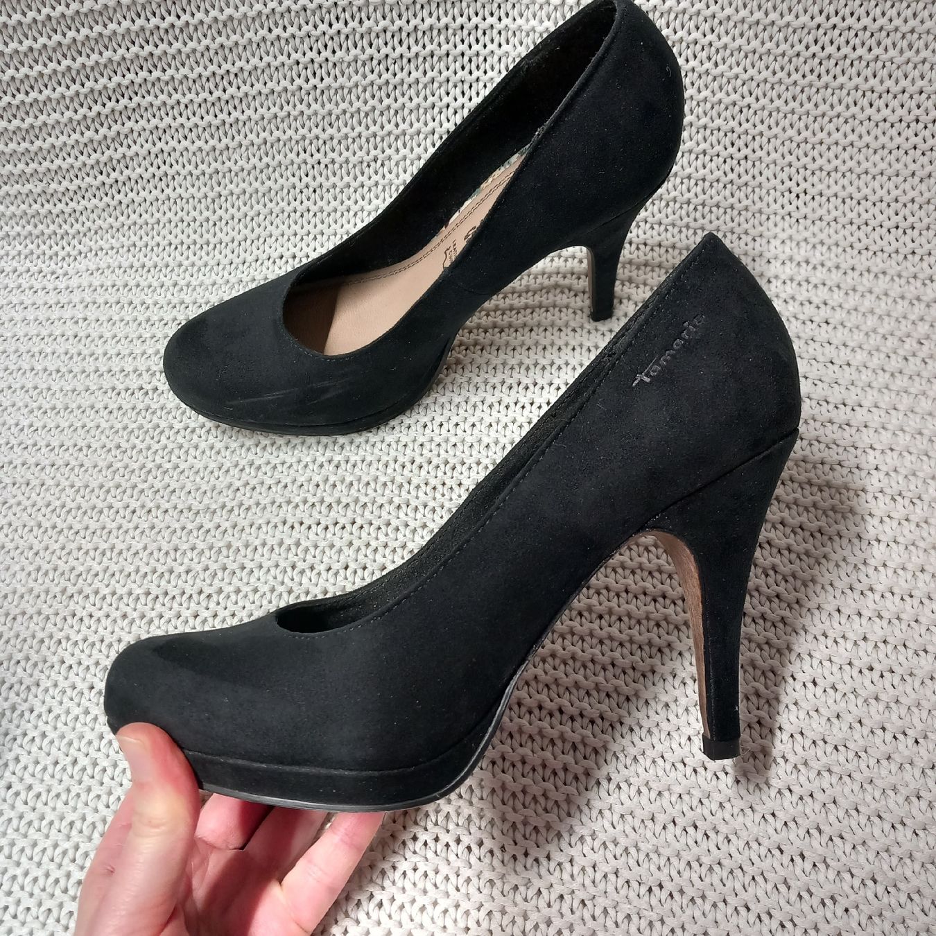 Tamaris Scarpe da donna: Pumps Tamaris Gr.38 schwarz – Usato da Gwatt (Thun) venduto da umwelt-brocki 2